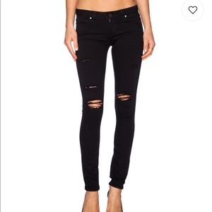 Paige verdugo ultra skinny distressed jeans